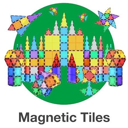 PicassoTiles | Child-Safe Magnetic Tile Craft – Interlocking Translucent Magnetic Tiles,For Home, Preschool & Holiday Gifting - PicassoTiles Official Store